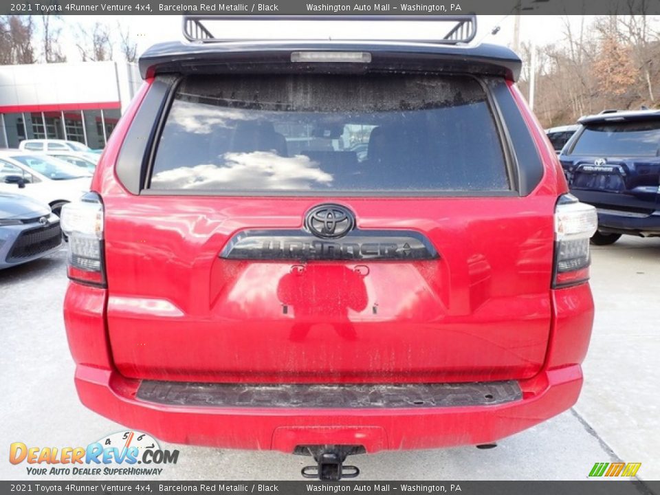 2021 Toyota 4Runner Venture 4x4 Barcelona Red Metallic / Black Photo #4