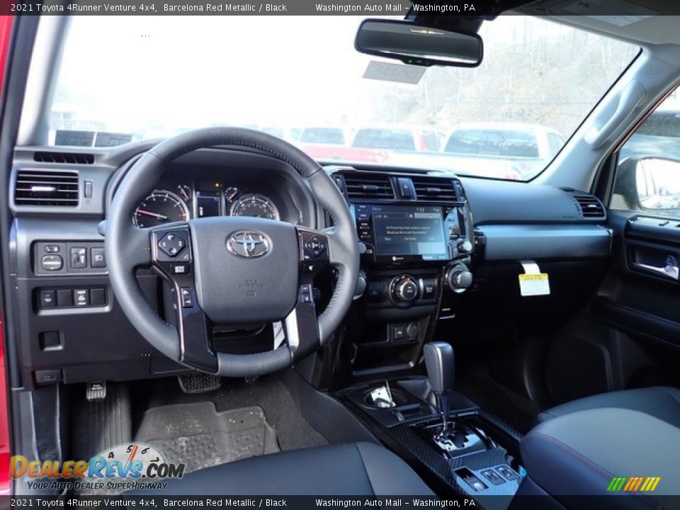 Black Interior - 2021 Toyota 4Runner Venture 4x4 Photo #13
