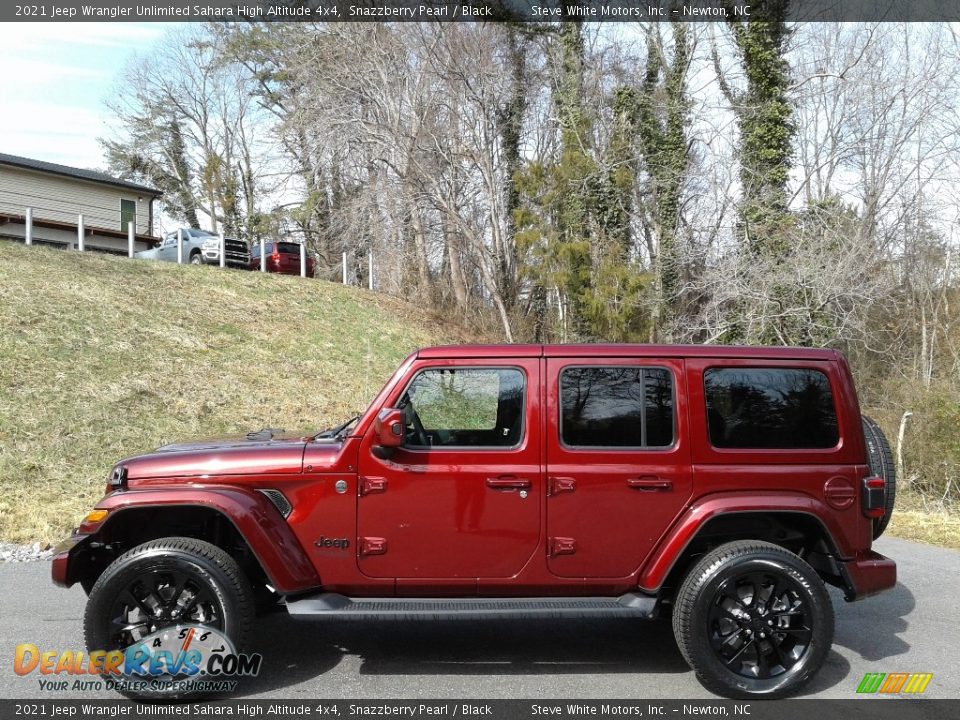 Snazzberry Pearl 2021 Jeep Wrangler Unlimited Sahara High Altitude 4x4 Photo #1