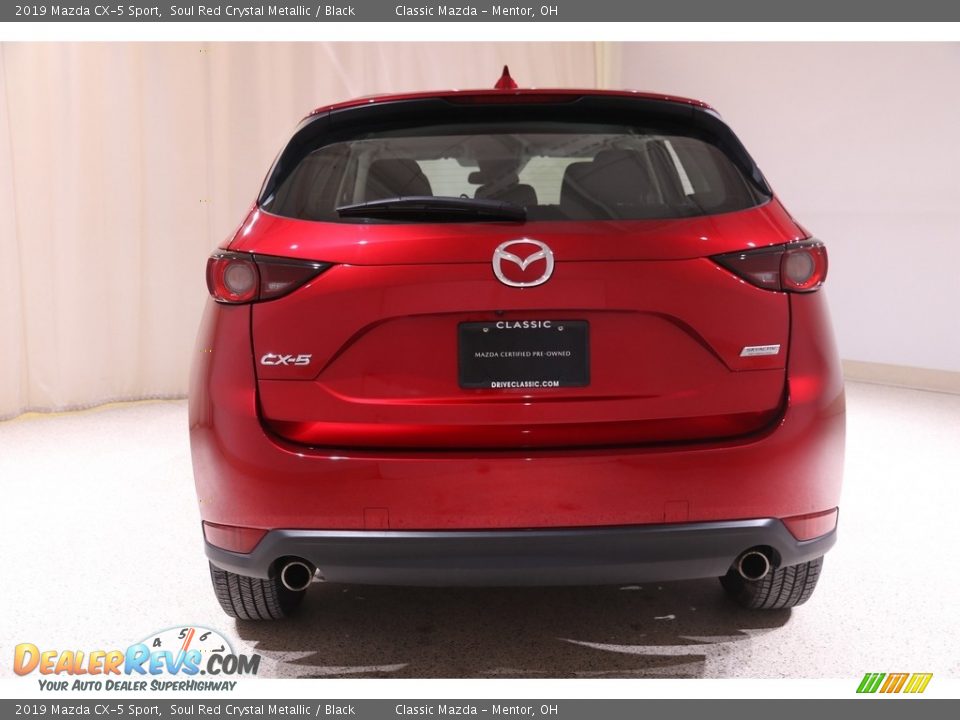 2019 Mazda CX-5 Sport Soul Red Crystal Metallic / Black Photo #17