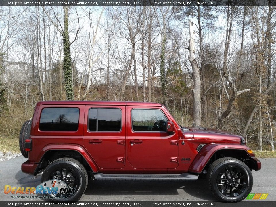 Snazzberry Pearl 2021 Jeep Wrangler Unlimited Sahara High Altitude 4x4 Photo #5