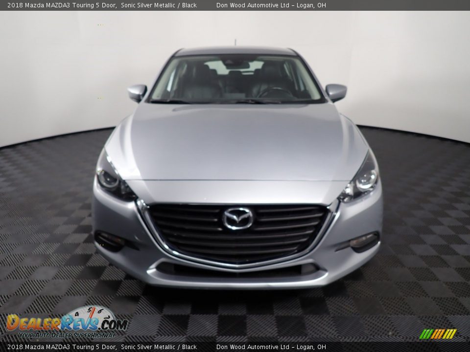 2018 Mazda MAZDA3 Touring 5 Door Sonic Silver Metallic / Black Photo #4