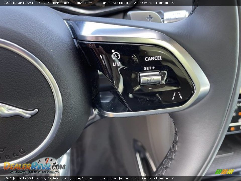 2021 Jaguar F-PACE P250 S Steering Wheel Photo #17