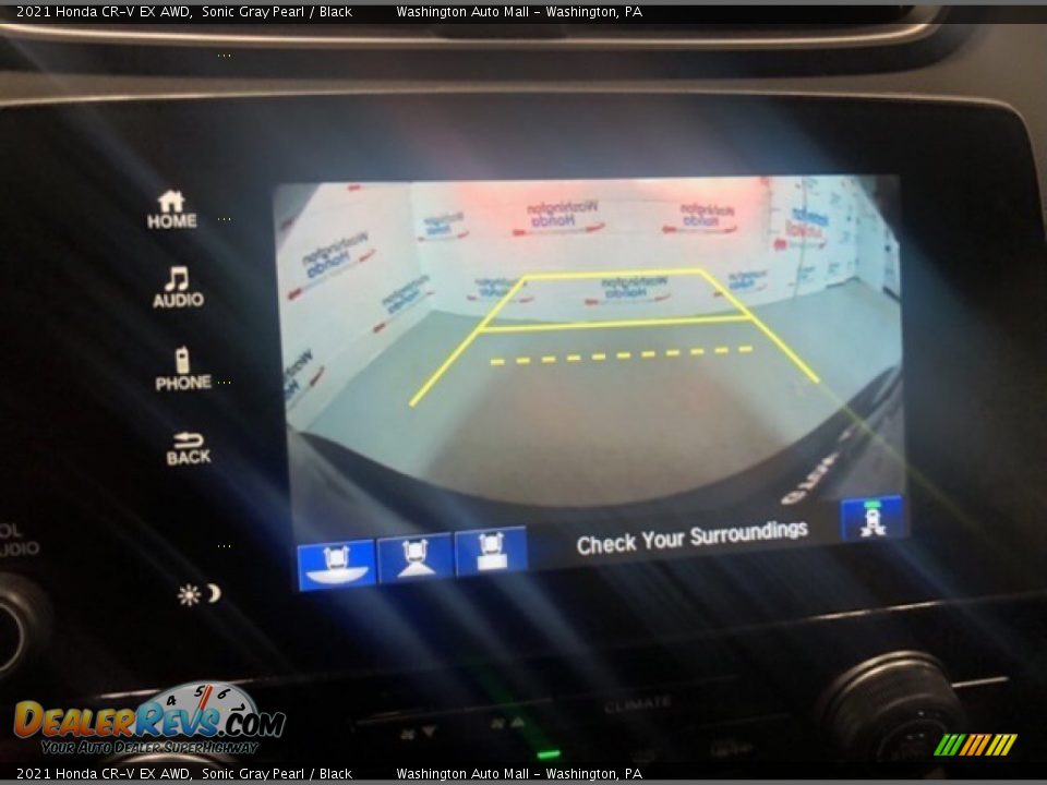 2021 Honda CR-V EX AWD Sonic Gray Pearl / Black Photo #7
