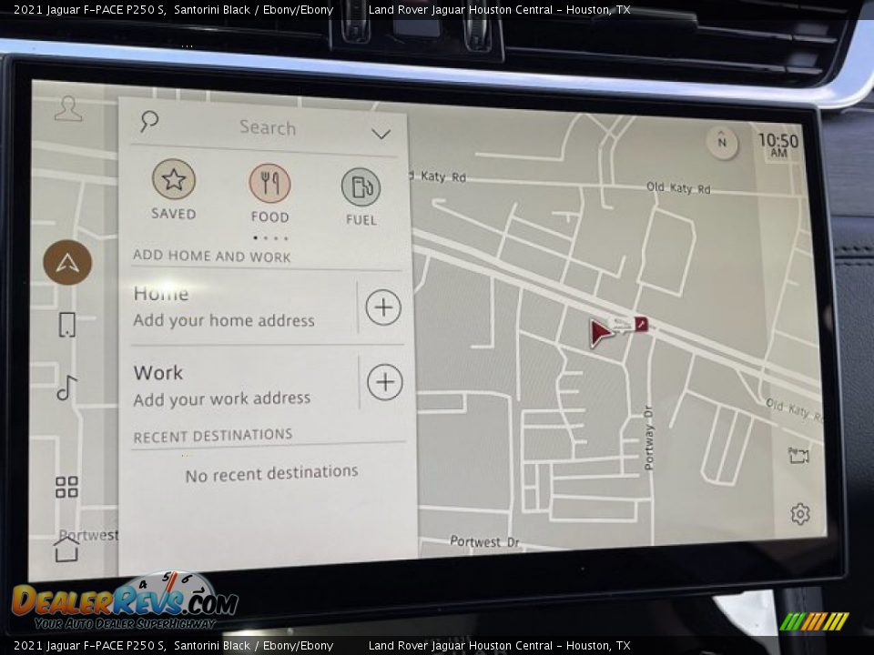 Navigation of 2021 Jaguar F-PACE P250 S Photo #21