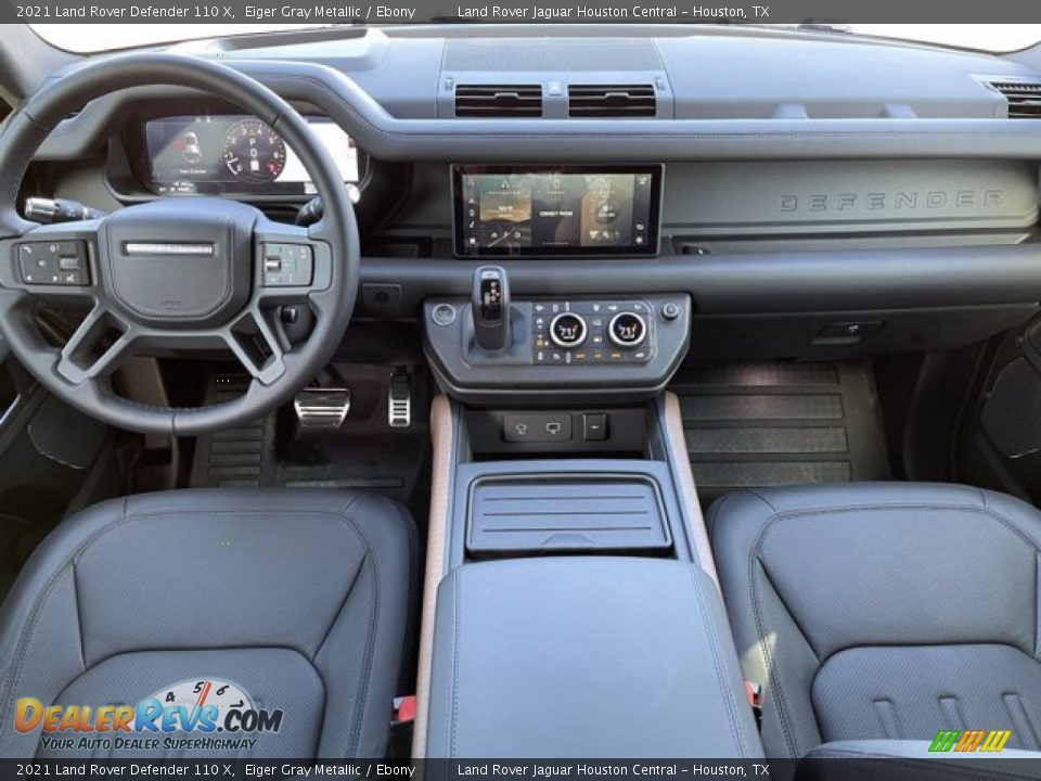 Ebony Interior - 2021 Land Rover Defender 110 X Photo #5