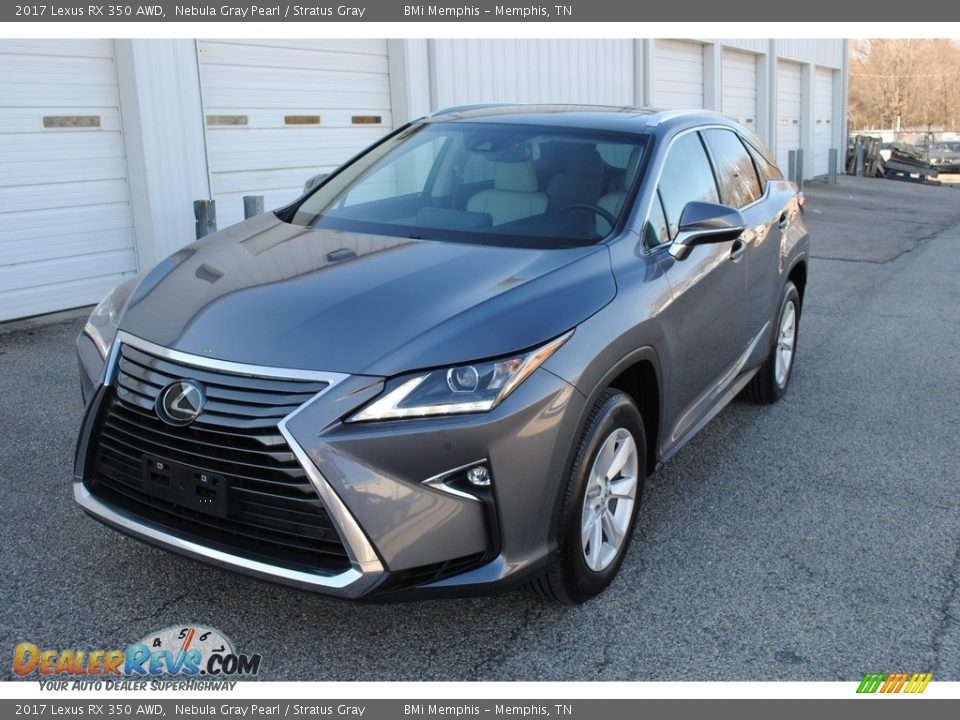 2017 Lexus RX 350 AWD Nebula Gray Pearl / Stratus Gray Photo #1