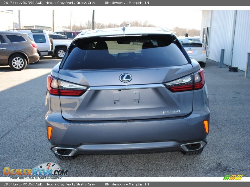 2017 Lexus RX 350 AWD Nebula Gray Pearl / Stratus Gray Photo #4