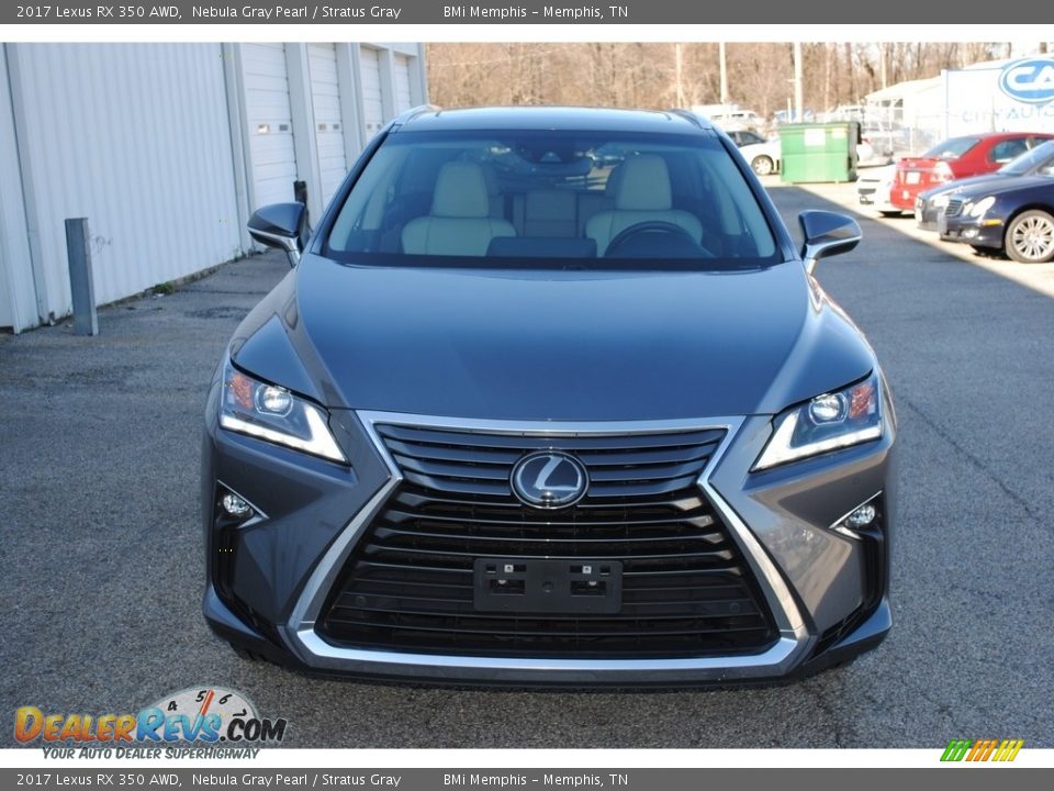 2017 Lexus RX 350 AWD Nebula Gray Pearl / Stratus Gray Photo #8