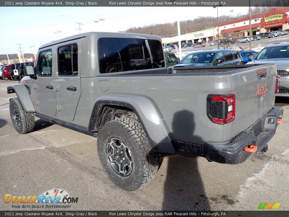 2021 Jeep Gladiator Mojave 4x4 Sting-Gray / Black Photo #3