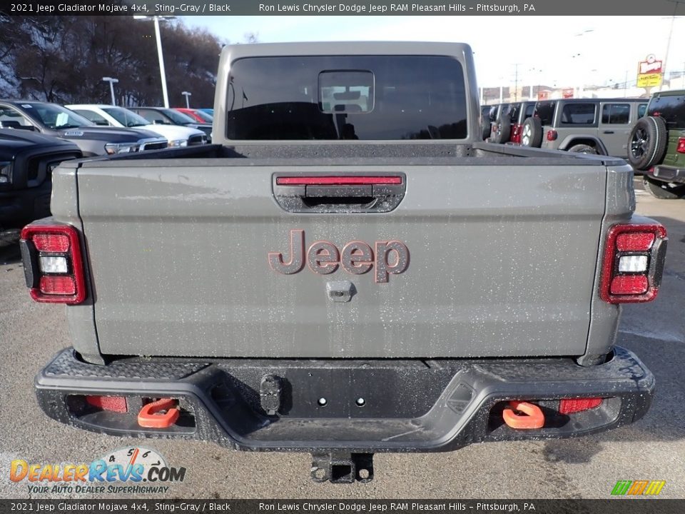 2021 Jeep Gladiator Mojave 4x4 Sting-Gray / Black Photo #4
