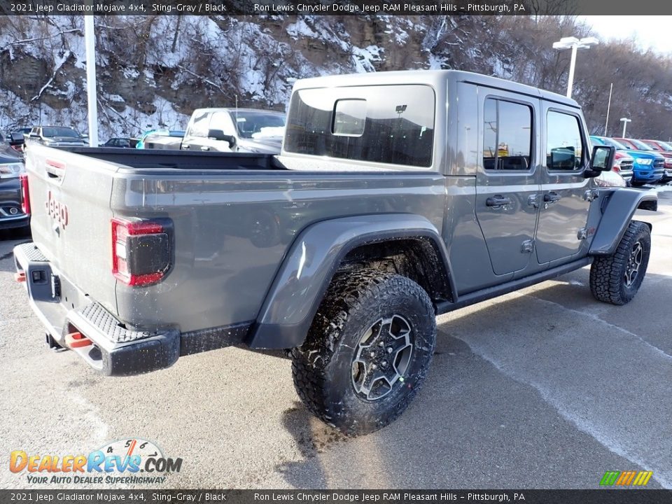 2021 Jeep Gladiator Mojave 4x4 Sting-Gray / Black Photo #5