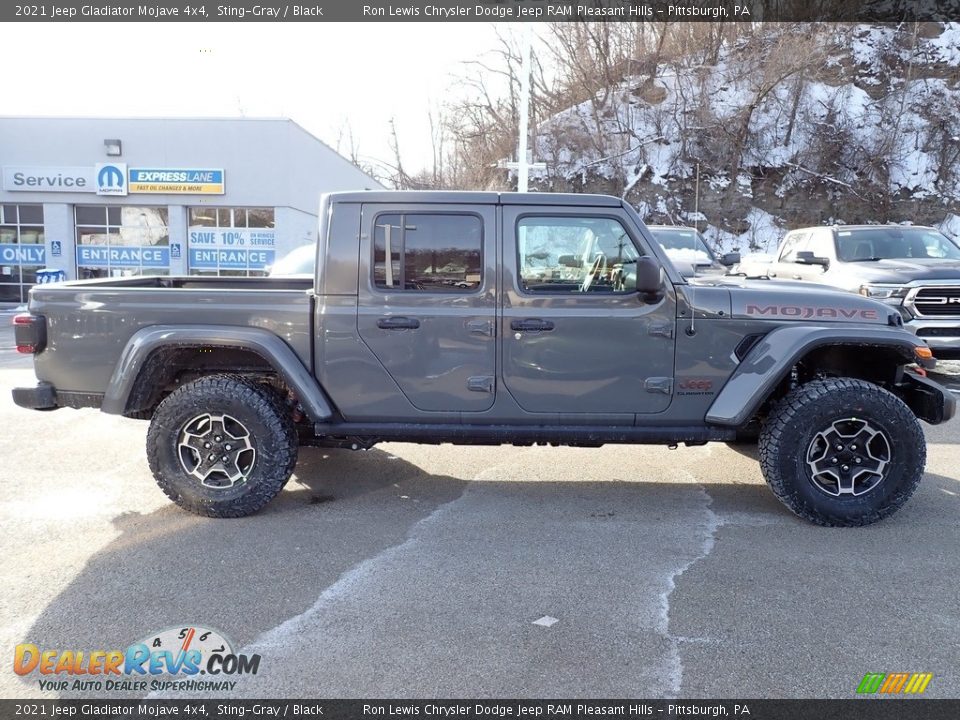 2021 Jeep Gladiator Mojave 4x4 Sting-Gray / Black Photo #6