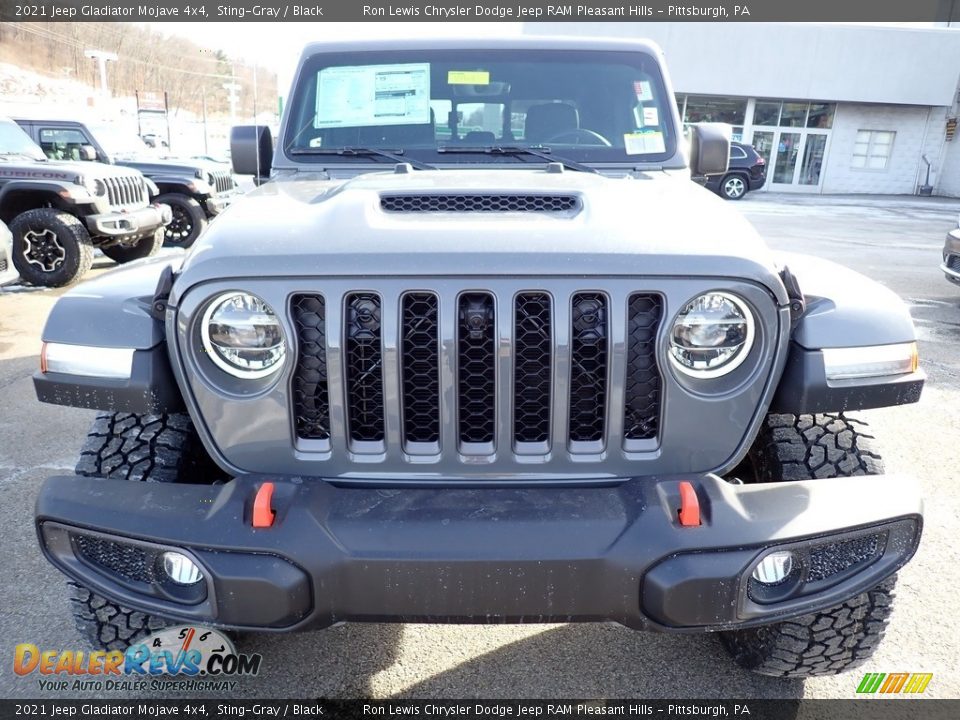 2021 Jeep Gladiator Mojave 4x4 Sting-Gray / Black Photo #8