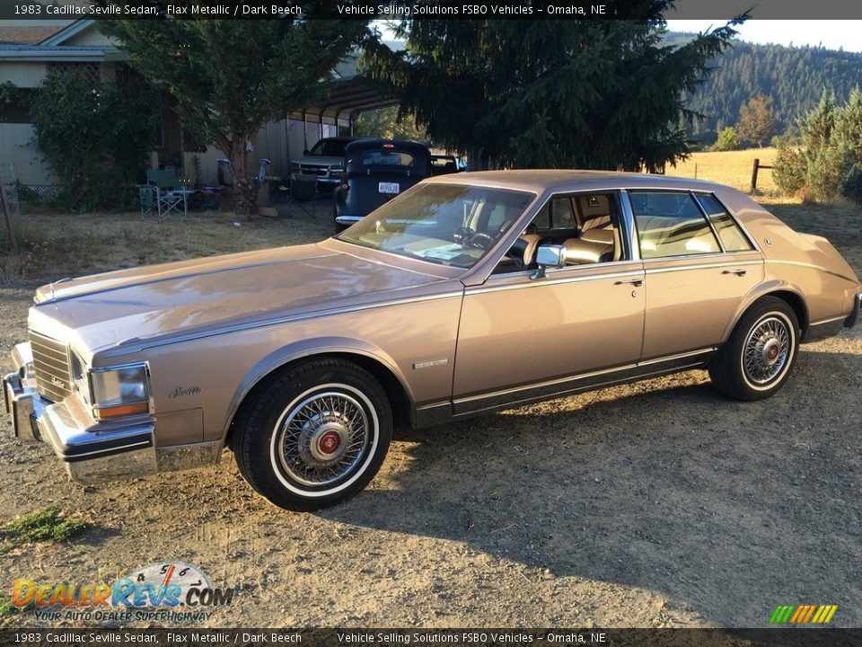 Flax Metallic 1983 Cadillac Seville Sedan Photo #1