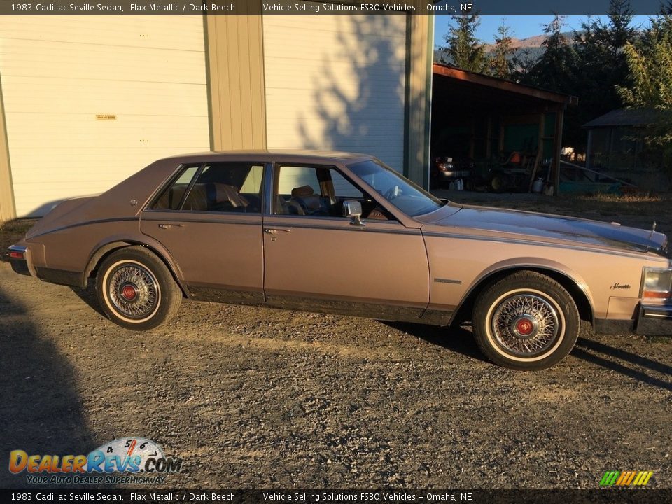 Flax Metallic 1983 Cadillac Seville Sedan Photo #6