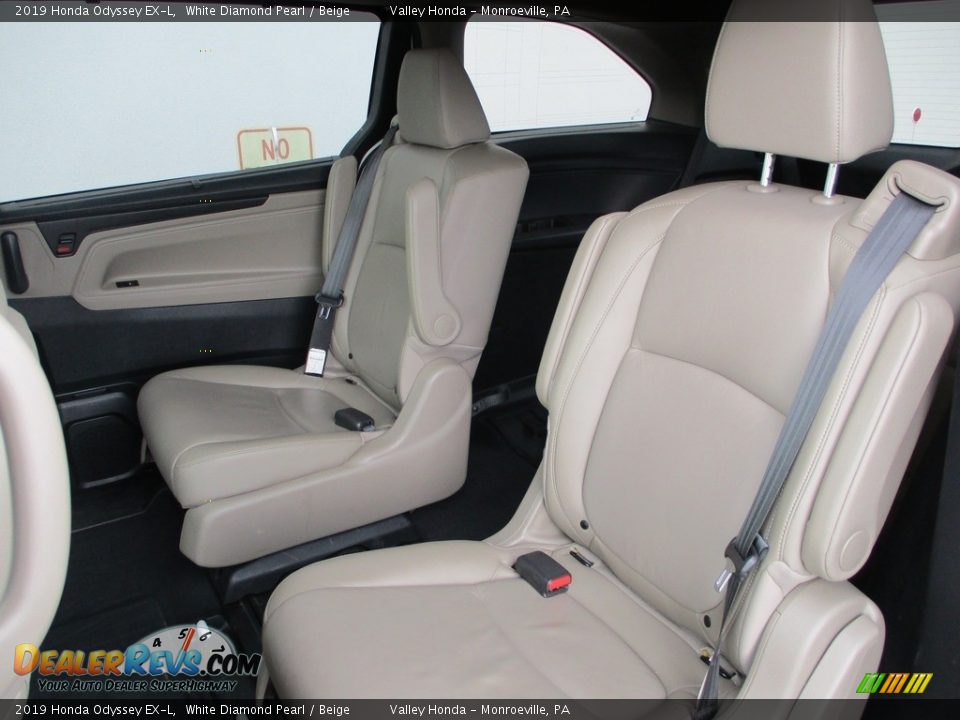 2019 Honda Odyssey EX-L White Diamond Pearl / Beige Photo #13