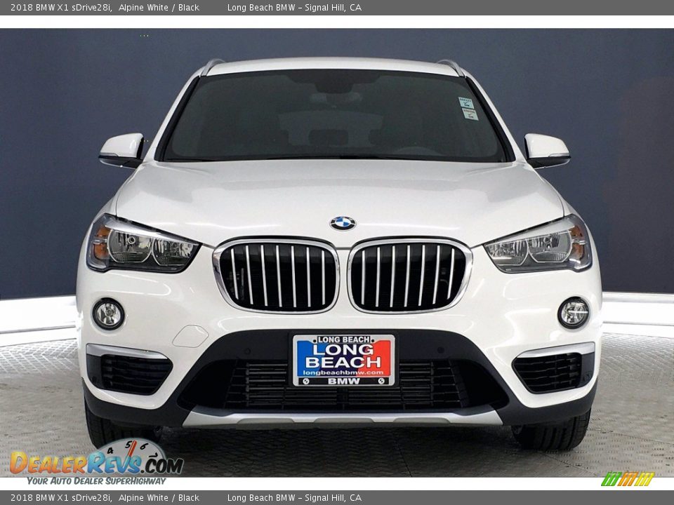 2018 BMW X1 sDrive28i Alpine White / Black Photo #2