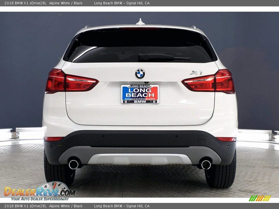 2018 BMW X1 sDrive28i Alpine White / Black Photo #3