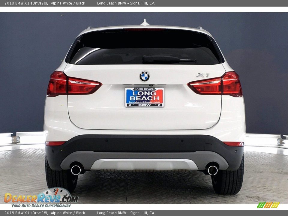 2018 BMW X1 sDrive28i Alpine White / Black Photo #3