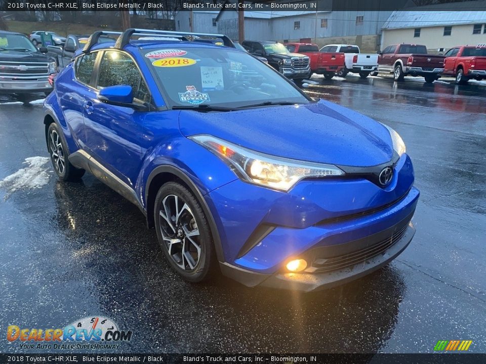 2018 Toyota C-HR XLE Blue Eclipse Metallic / Black Photo #4