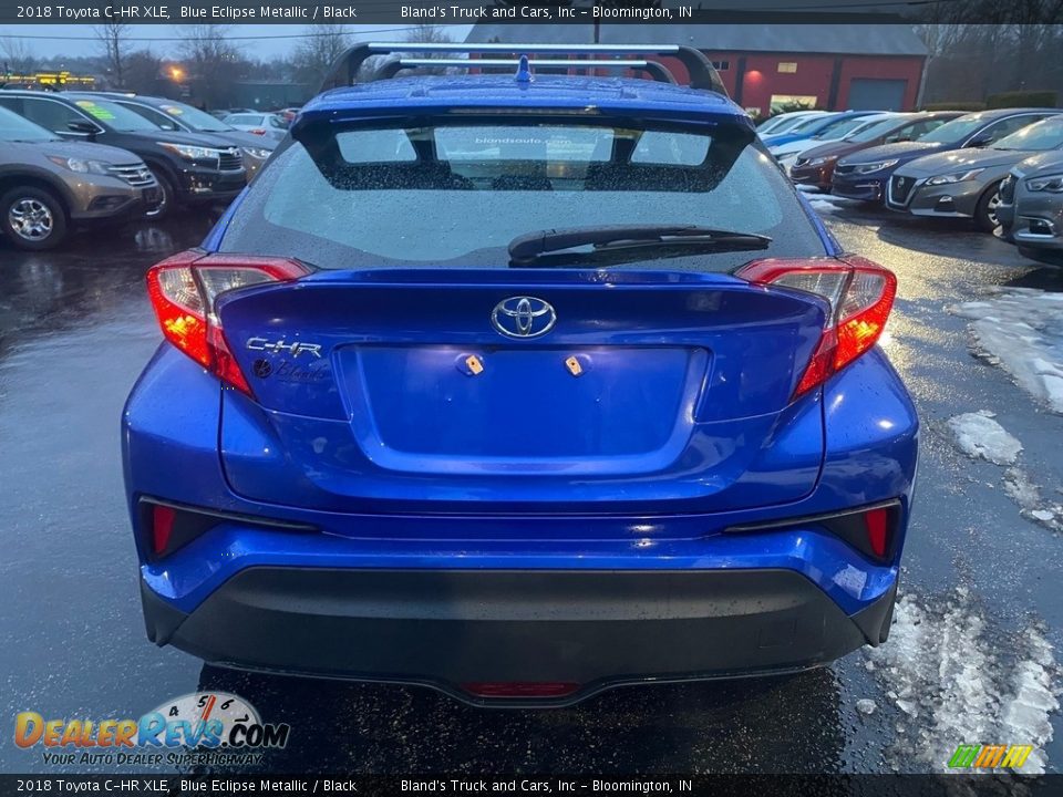 2018 Toyota C-HR XLE Blue Eclipse Metallic / Black Photo #7