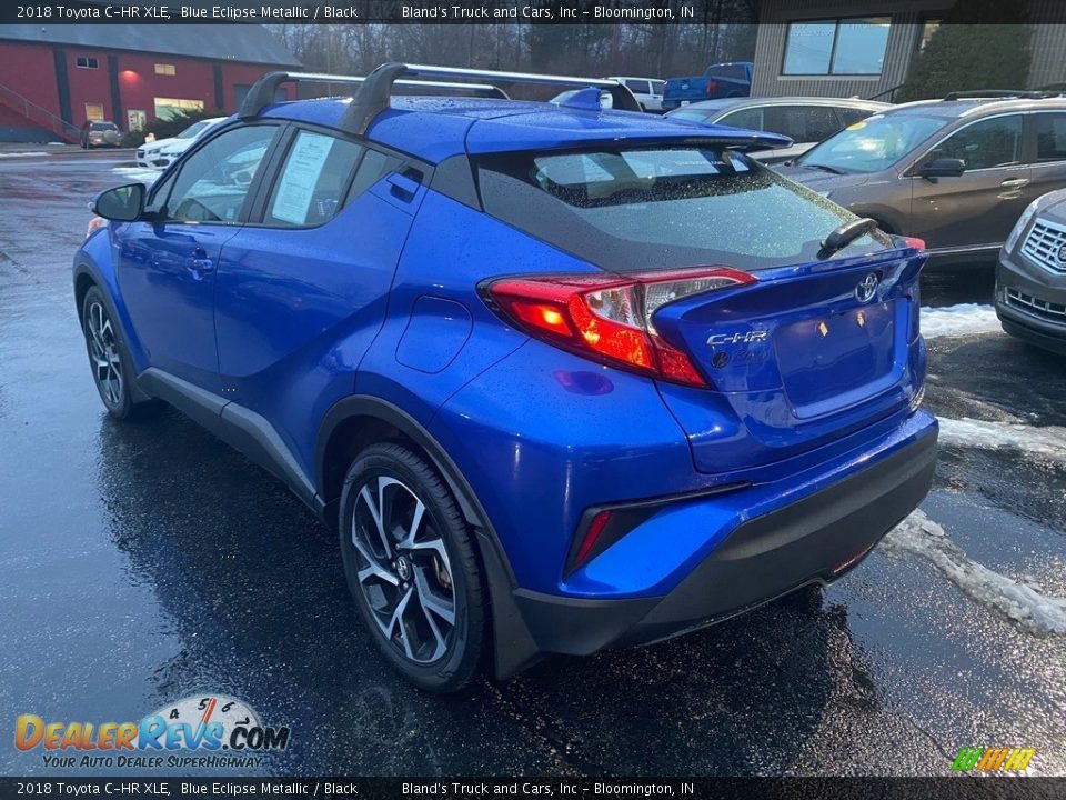 2018 Toyota C-HR XLE Blue Eclipse Metallic / Black Photo #8