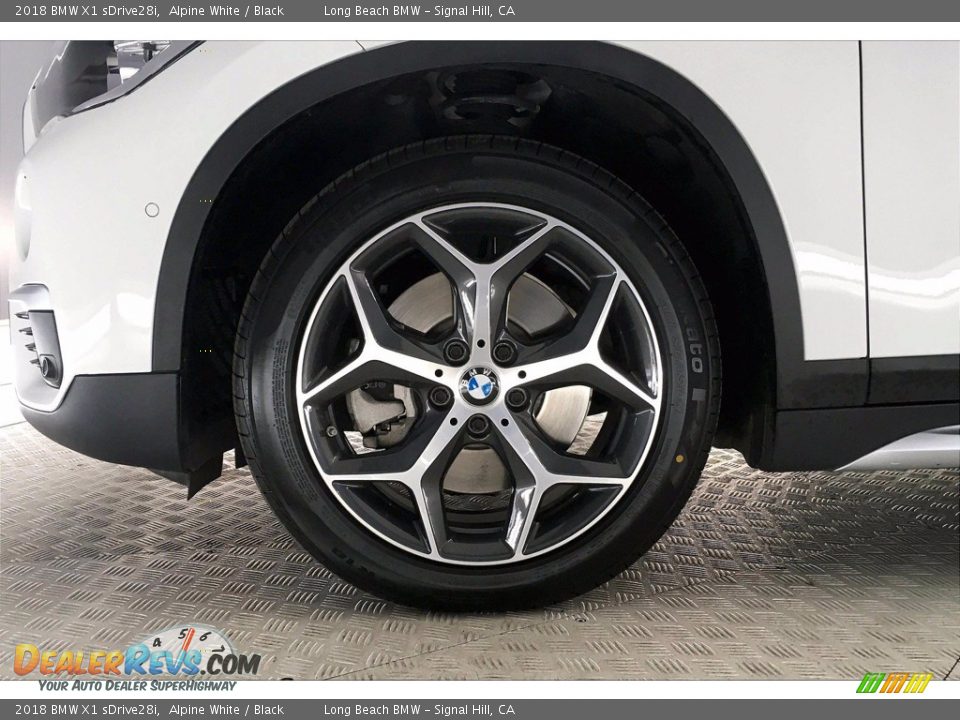 2018 BMW X1 sDrive28i Alpine White / Black Photo #8