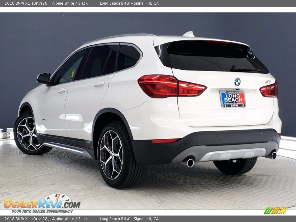 2018 BMW X1 sDrive28i Alpine White / Black Photo #10