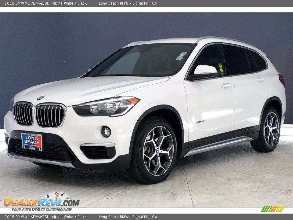 2018 BMW X1 sDrive28i Alpine White / Black Photo #12