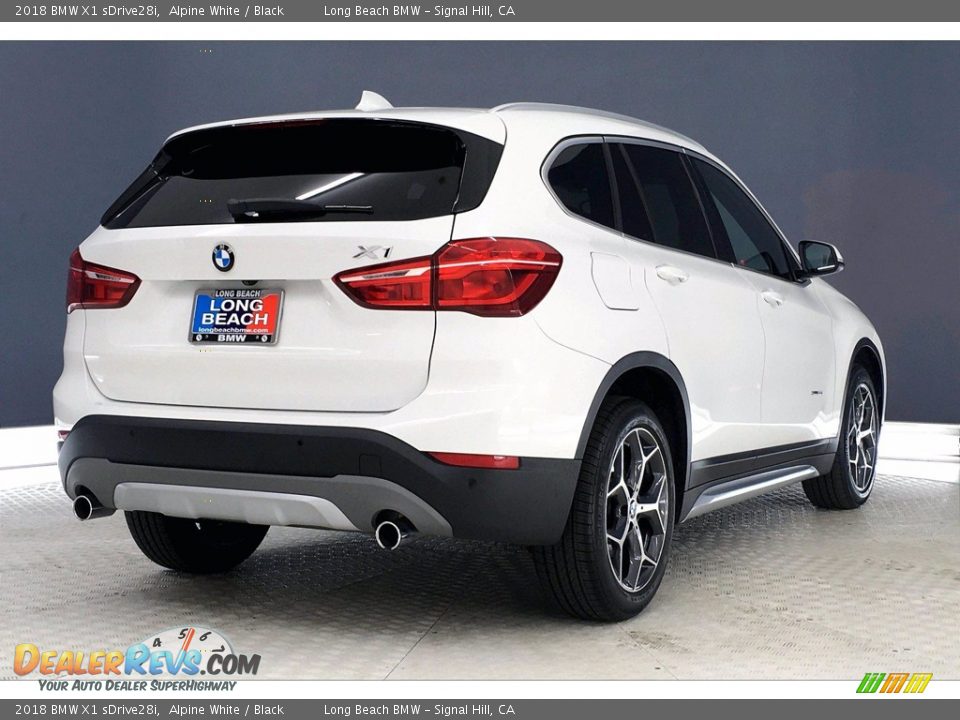 2018 BMW X1 sDrive28i Alpine White / Black Photo #13