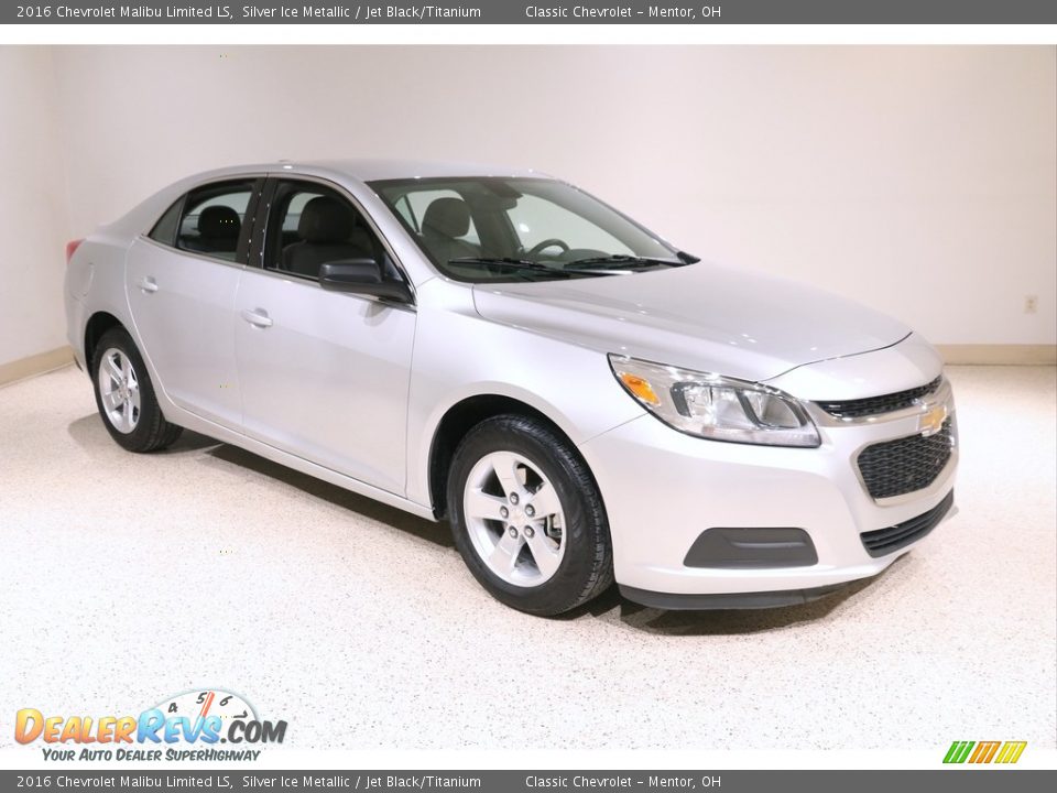 2016 Chevrolet Malibu Limited LS Silver Ice Metallic / Jet Black/Titanium Photo #1