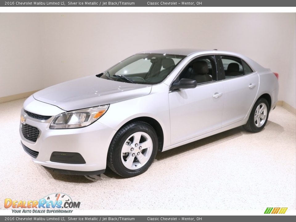 2016 Chevrolet Malibu Limited LS Silver Ice Metallic / Jet Black/Titanium Photo #3