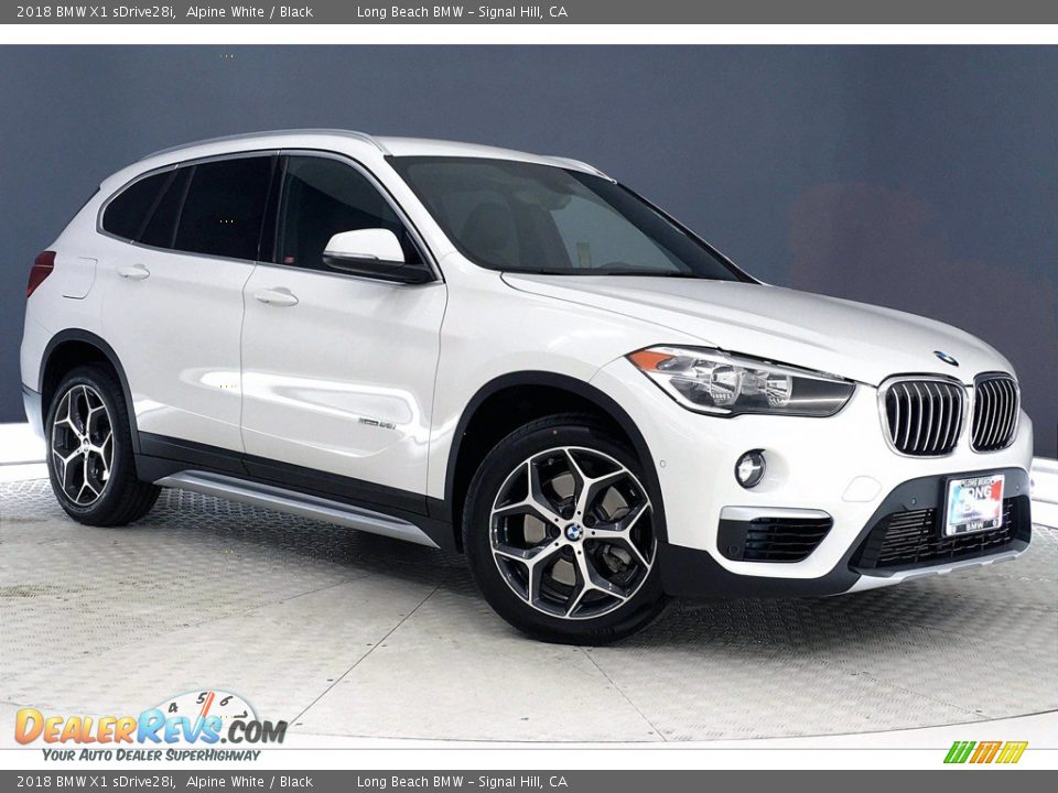 2018 BMW X1 sDrive28i Alpine White / Black Photo #36