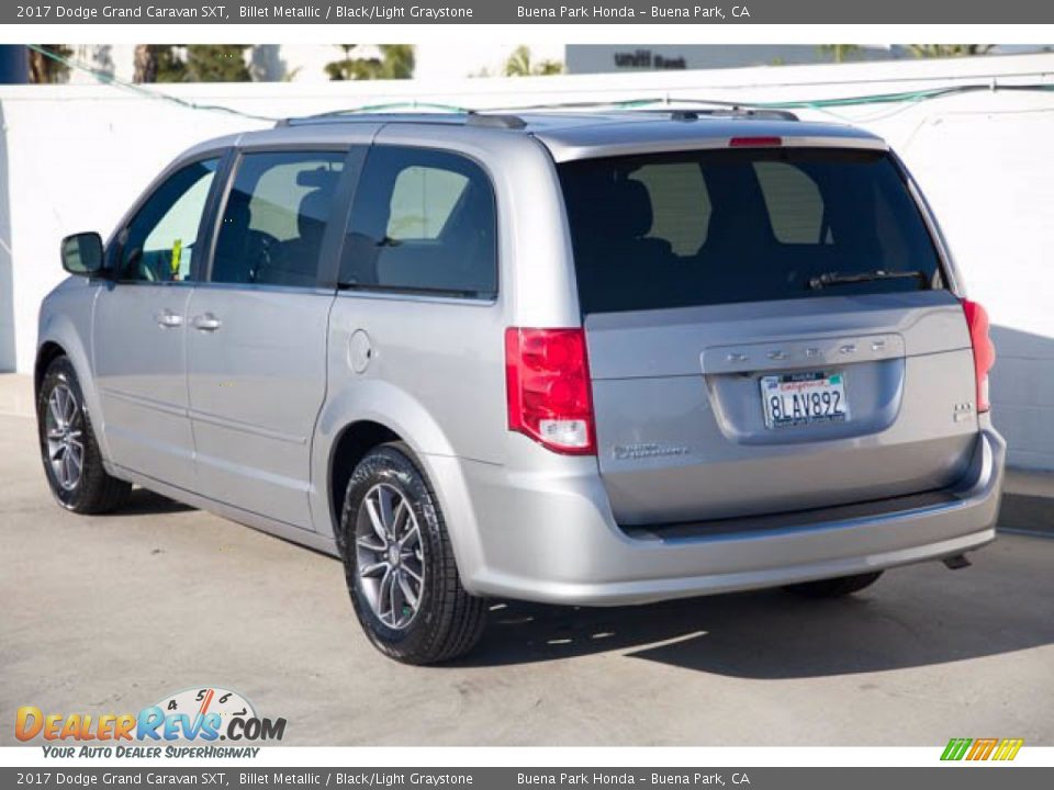 2017 Dodge Grand Caravan SXT Billet Metallic / Black/Light Graystone Photo #2