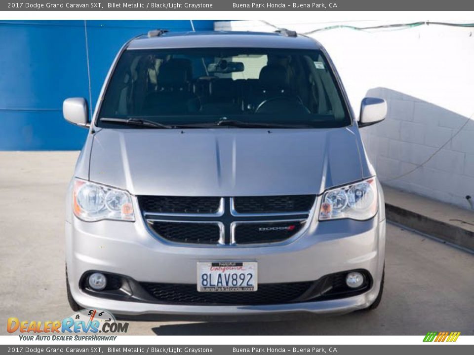 2017 Dodge Grand Caravan SXT Billet Metallic / Black/Light Graystone Photo #7