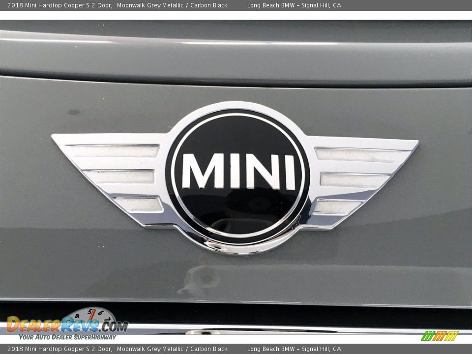 2018 Mini Hardtop Cooper S 2 Door Moonwalk Grey Metallic / Carbon Black Photo #31