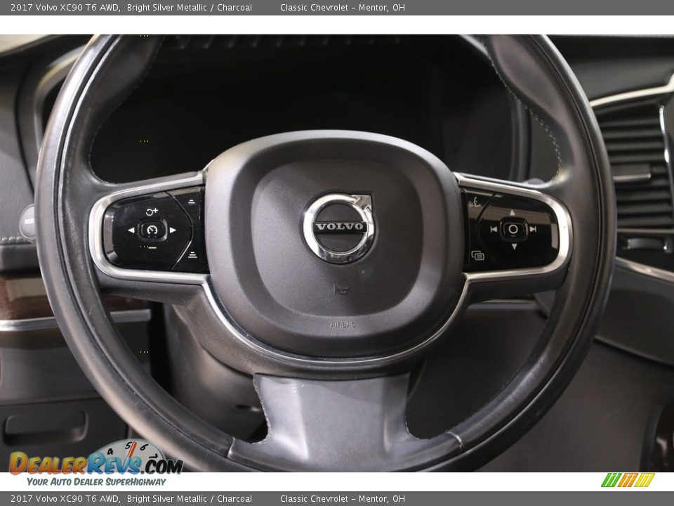 2017 Volvo XC90 T6 AWD Steering Wheel Photo #7