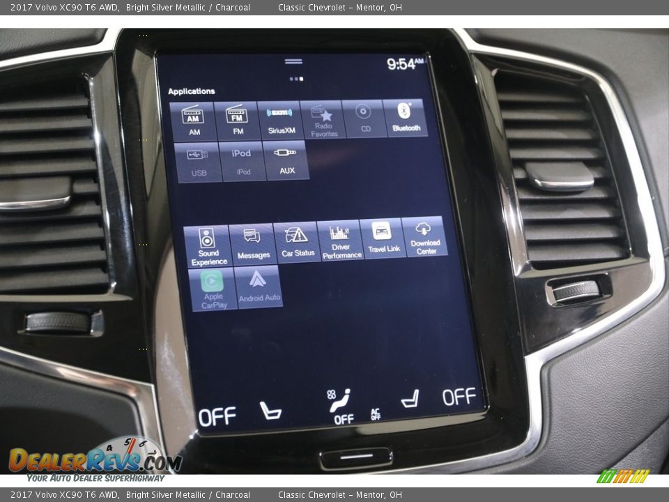 Controls of 2017 Volvo XC90 T6 AWD Photo #11