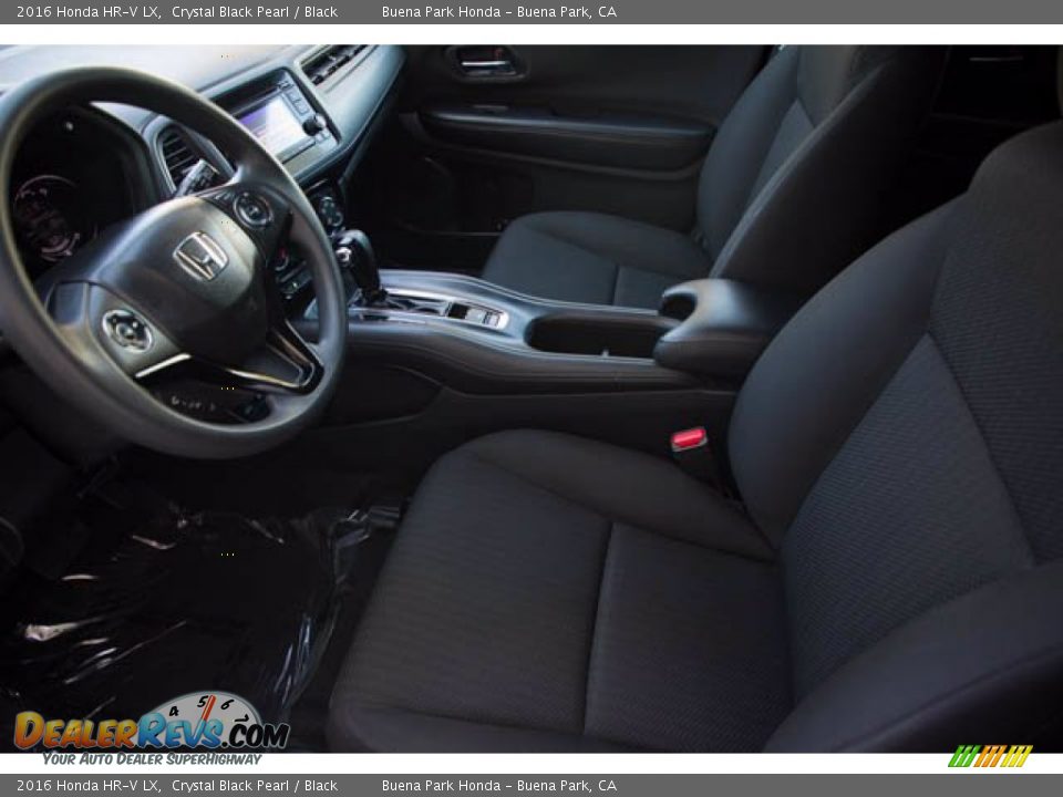 2016 Honda HR-V LX Crystal Black Pearl / Black Photo #3