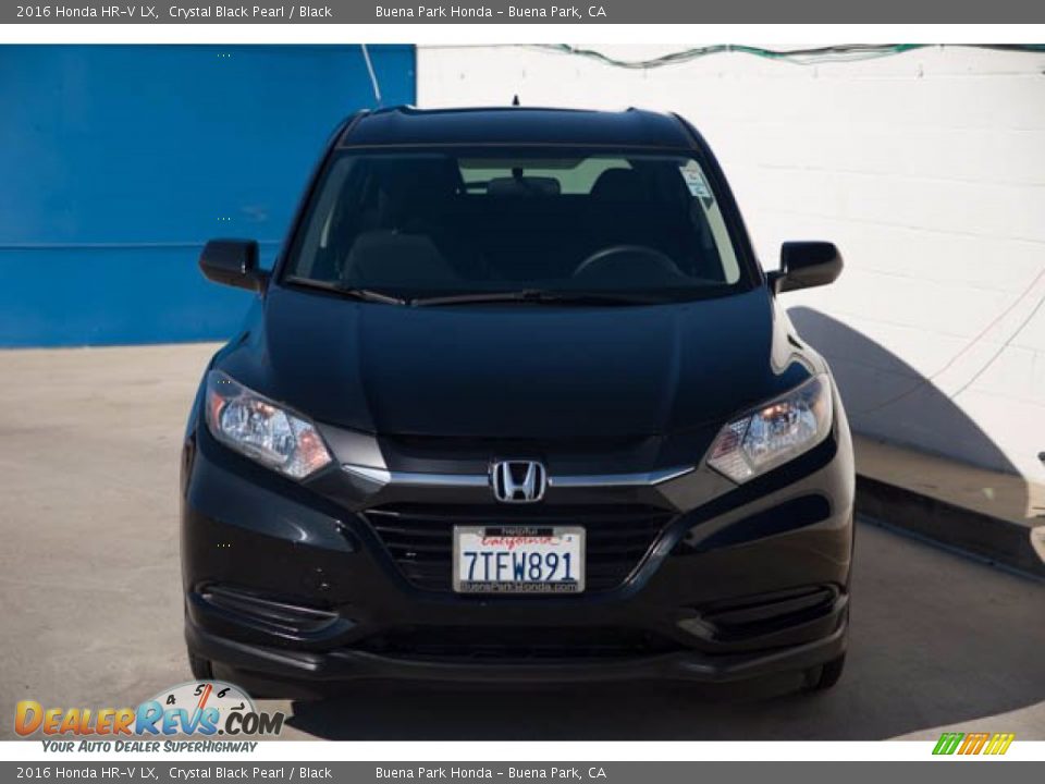 2016 Honda HR-V LX Crystal Black Pearl / Black Photo #7