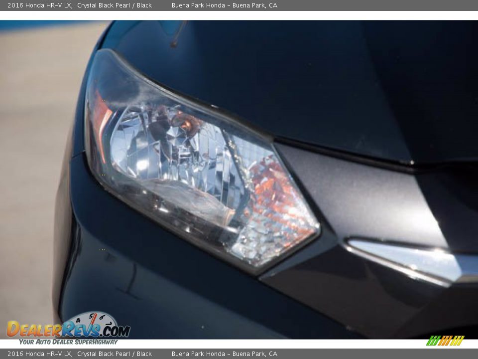 2016 Honda HR-V LX Crystal Black Pearl / Black Photo #8