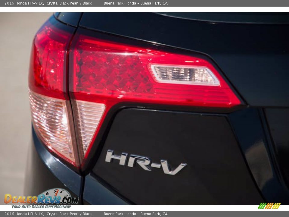 2016 Honda HR-V LX Crystal Black Pearl / Black Photo #12