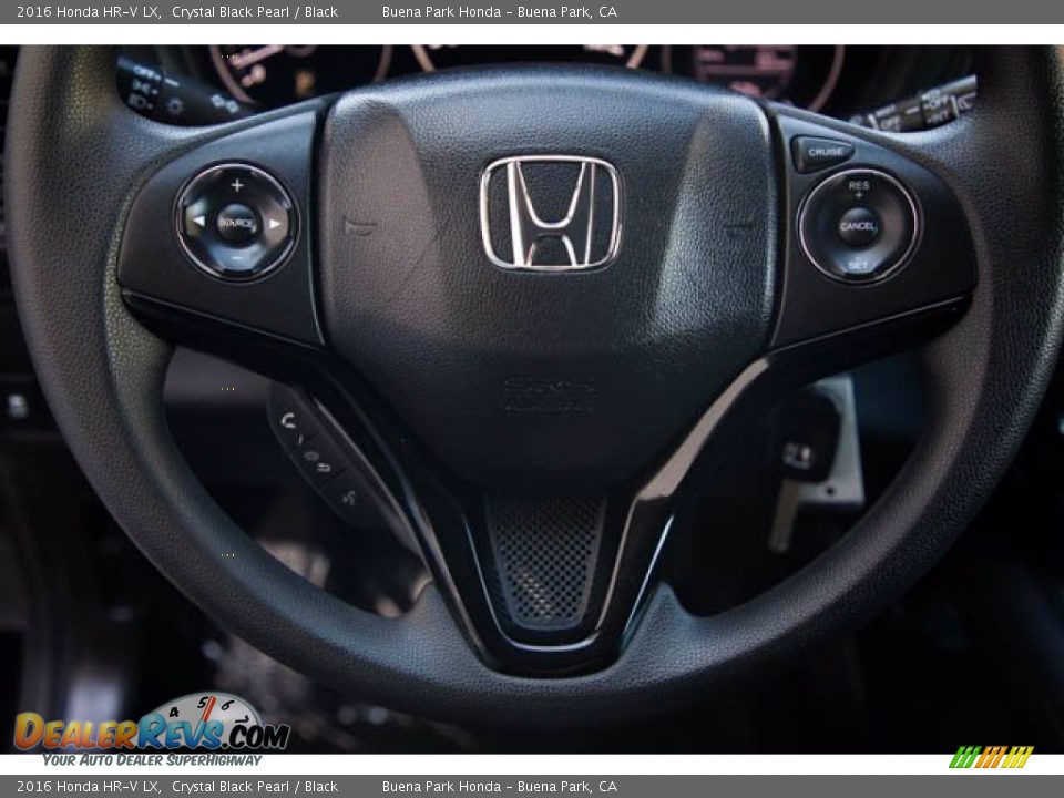 2016 Honda HR-V LX Crystal Black Pearl / Black Photo #15