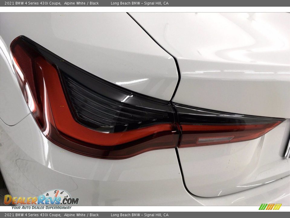 2021 BMW 4 Series 430i Coupe Alpine White / Black Photo #16