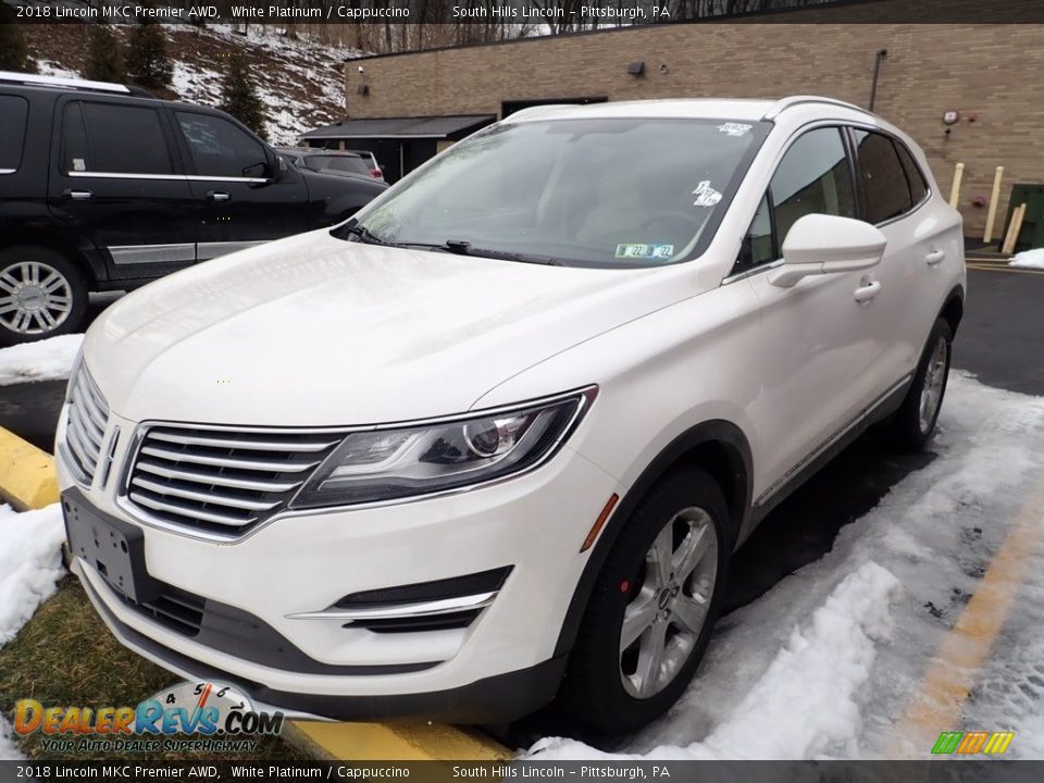 2018 Lincoln MKC Premier AWD White Platinum / Cappuccino Photo #1