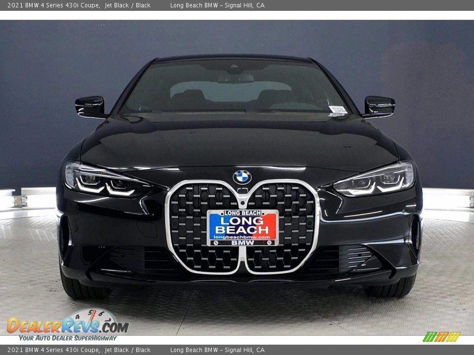 2021 BMW 4 Series 430i Coupe Jet Black / Black Photo #2