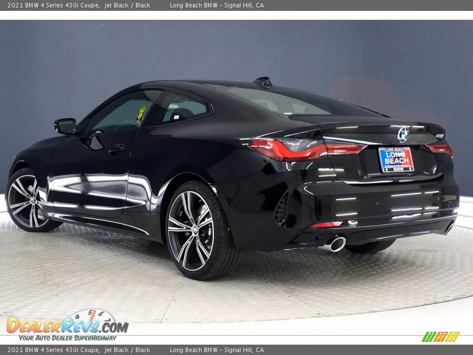 2021 BMW 4 Series 430i Coupe Jet Black / Black Photo #3