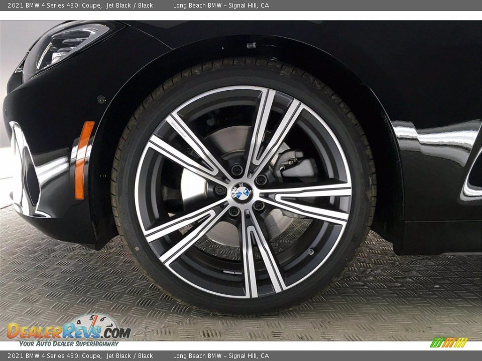 2021 BMW 4 Series 430i Coupe Jet Black / Black Photo #13