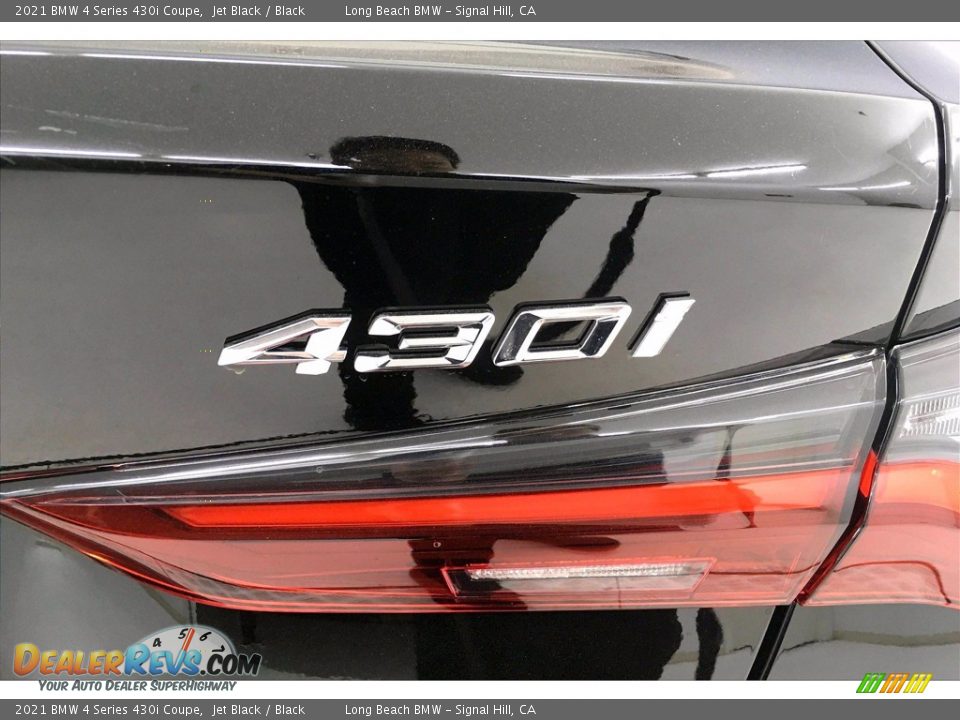 2021 BMW 4 Series 430i Coupe Jet Black / Black Photo #17